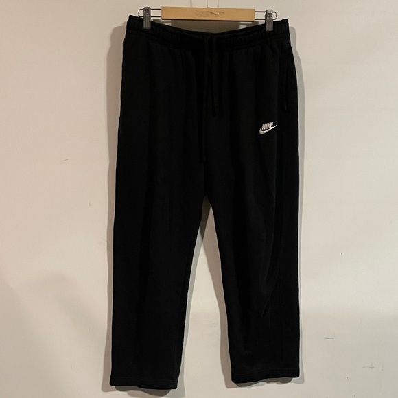 Nike Other - Nike Black fleece sweatpants with Logo